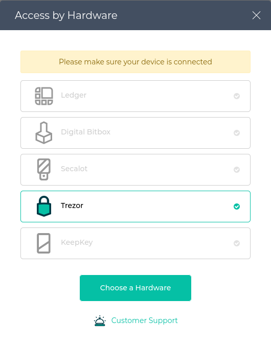 Xinfin XDC webwallet (myetherwallet) with Passphrase Activated